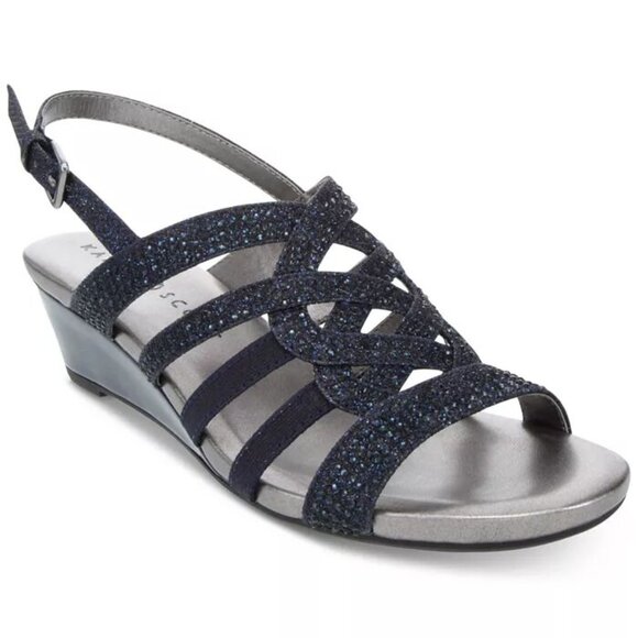 Karen Scott Dasha Wedge Sandal 5.5 - Picture 1 of 4